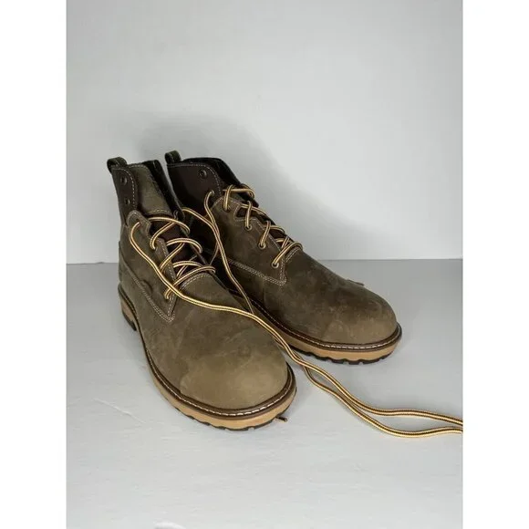 TIMBERLAND PRO Women's Hightower 6" Alloy Toe Waterproof Work Boot US 8.5 EU 39 - Picture 2 of 7